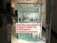 Filtro HEPA Clean Booth per creare uno spazio più pulito e purificato in ambienti controllati