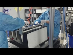 Cornice in acciaio galvanizzato V Bank HEPA Filter, 0.3um HEPA Air Filter Plissato H13