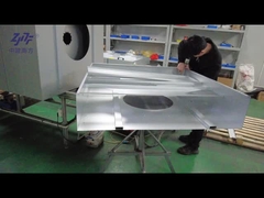 Industrial 4x4 FFU Fan Filter Unit Laminar Air Flow Hood Cabinet H14 Controllo di gruppo per la stanza pulita