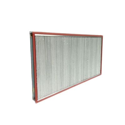 Industria Filtro d' aria HEPA ad alta temperatura, H13 H14 99,95% 0.3um Filtro plissato HEPA