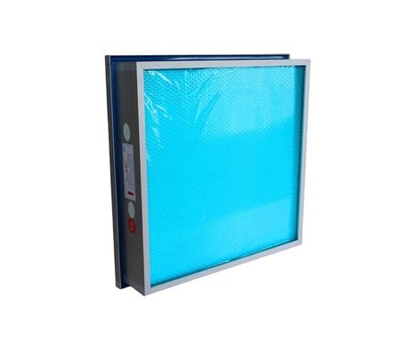 Serbatoio per liquidi filtro HEPA industriale AHU filtro in fibra di vetro sintetico mini plissato ad alta efficienza