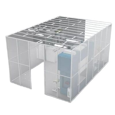 OEM ODM Clean Room Booth System 99,99% ISO 5 6 7 8 Classe 10 100 1000