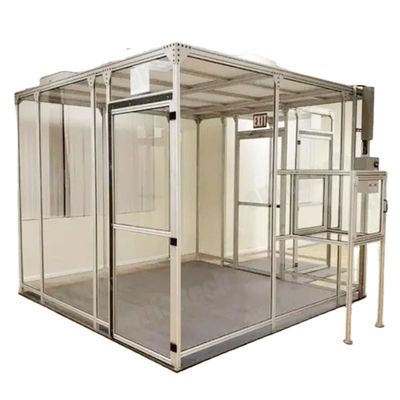 ISO Modular Clean Room Booth Classe personalizzata 100-100000 Per laboratorio