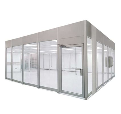 Sala pulita modulare ISO 5 con filtro Hepa H14/H13 e sistema di controllo della pressione positiva/negativa
