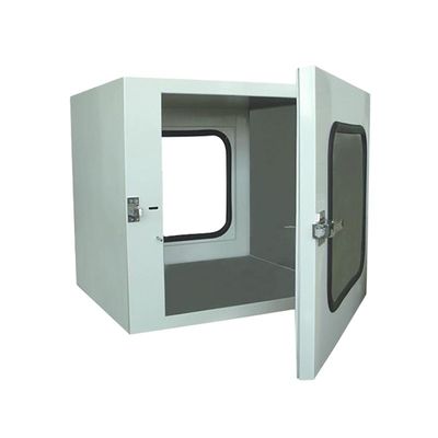 Casella di passaggio della doccia ad aria in camera pulita ad alta efficienza SUS 304 luce UV costruzione in acciaio inossidabile per laboratorio