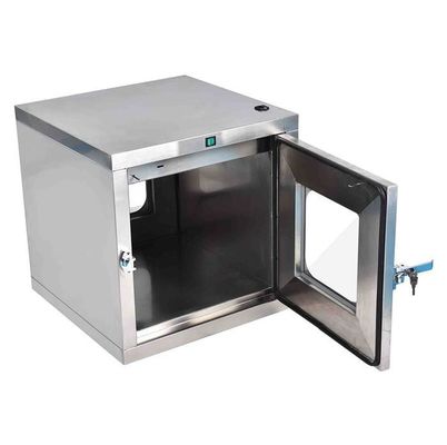 Industria personalizzata Doccia d'aria Trasferimento Finestra Camera pulita Pass Box elettronica meccanica Interlock Acciaio inossidabile