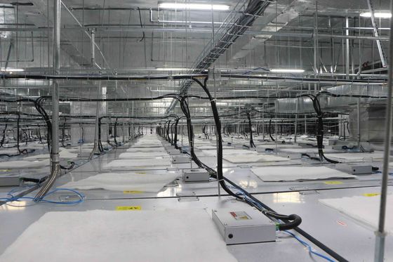 GMP Modulare Classe 100 Sala pulita OEM ODM Sistema di Sala pulita di sicurezza portabile senza polvere
