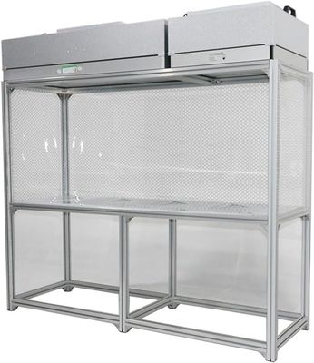 4x2 2x2 Cappuccio di scarico laminare, Armadio orizzontale verticale per cappuccio di scarico laminare