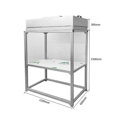 Hepa Laminar Air Flow Bench Armadio Verticale 1200m3/H Per laboratorio di funghi