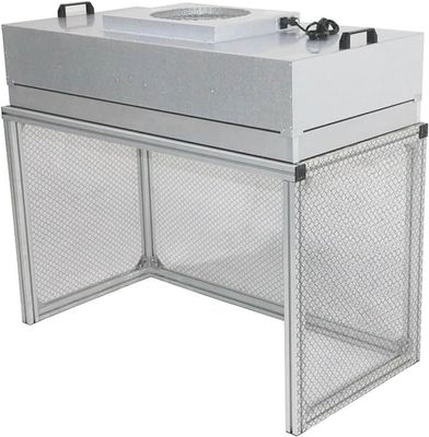 50HZ 60HZ Cappuccio di flusso verticale, HEPA H14 FFU 110V 220V Cappuccio di flusso di aria laminare