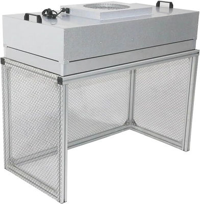 Laboratorio di telaio in alluminio 4x2 flusso d'aria laminare FFU Banchetto di lavoro pulito HEPA Unità di filtro del ventilatore HEPA H14