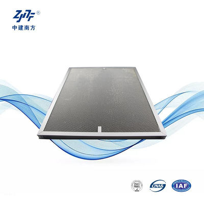 0.3um Fotocatalitico HEPA pannello filtro Galvanizzato Legatura di alluminio per lampada UV