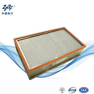 Filtro HEPA industriale in acciaio inossidabile resistente alle alte temperature