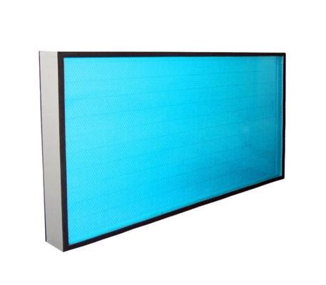 Filtro HEPA poliestere HVAC con alloggiamento in PP 100% RH Umidità EVA/EPDM Strip di sigillante