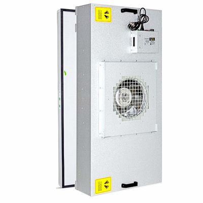 Unità di filtraggio del ventilatore in lega di alluminio FFU con filtro HEPA H13/H14 Intervallo di flusso d'aria ideale 500-2000 M3/h