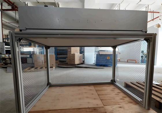 Classe verticale 100 HEPA H14 Unità FFU Banchetta pulita laminare con doppia tensione di alimentazione e velocità dell'aria