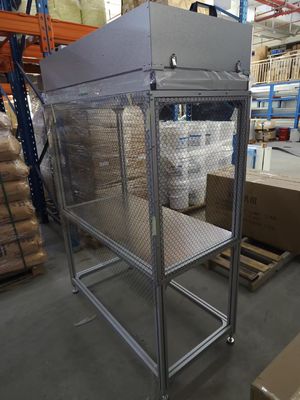 Pulizia del banco Illuminazione fluorescente Flusso d'aria laminare Classe 100 Pulizia 1000-1200m3/h Volume d'aria