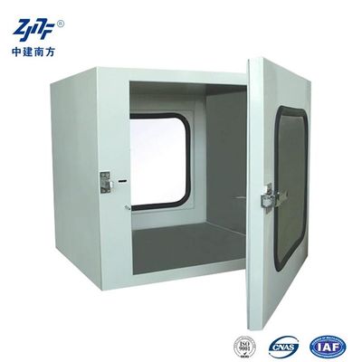 Casella di accesso per la stanza pulita in alluminio e acciaio inossidabile con luce UV e sistema di blocco elettronico