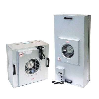 Efficienza energetica Unità di filtro del ventilatore FFU in nero per una distribuzione costante del flusso d'aria