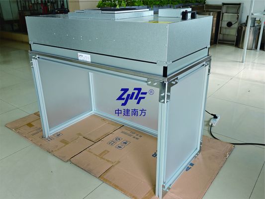 Efficienza dell'aria pulita del 99,99% Cappuccio di flusso laminare con banco di lavoro di flusso d'aria orizzontale