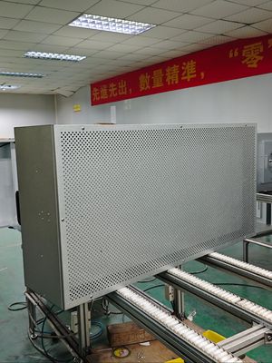 Filtro in fibra di vetro galvanizzato con cappuccio laminare per le richieste dei clienti ≥ 99,99% di efficienza