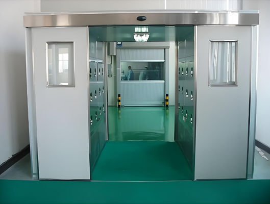 Smart Monitoring System and RFID Cargo Identification Modules in Air Shower Clean Room Automated Operation Enabled