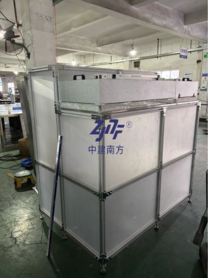 Cabina telefonica acustica con enclosure trasparente, spazio di lavoro ermetico e visibile con efficienza di filtraggio del 99,99% a 0,3um