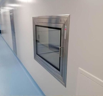 Passbox per camera bianca per il recupero sicuro di oggetti in ospedale / laboratorio / camera bianca / elettronica alimentare, facile da usare e da manutenere