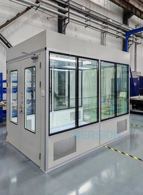 Vantaggi di efficienza della costruzione Camera pulita Armadio con 99,99% di efficienza del filtro e finestre