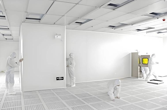 Camera pulita modulare con controllo ambientale intelligente, touchscreen da 10 pollici per il monitoraggio della temperatura in tempo reale