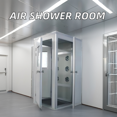 Acciaio inossidabile Cargo Air Shower per semiconduttori