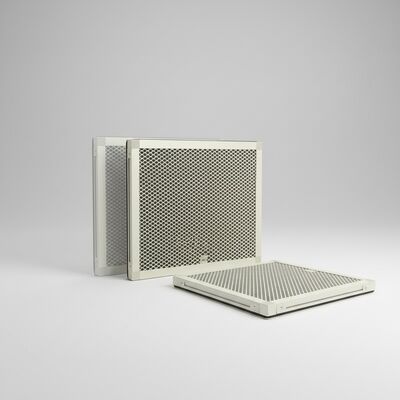 Filtro HEPA ad alta efficienza di filtrazione di precisione di 0,3um con prova di perdite del 99,99% e supporti PTFE in fibra di vetro per applicazioni industriali