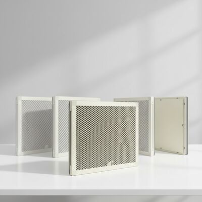 Filtro HEPA professionale ad efficienza di filtrazione del 99,99% con supporti in fibra di vetro e sigillante in poliuretano per depuratori d'aria industriali