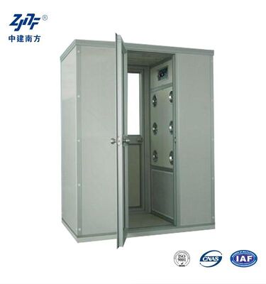 quality Doccia ad aria professionale in acciaio inossidabile SUS304 con efficienza del filtro HEPA del 99,99% e velocità dell'aria di 22-25 M/s per l'ingresso della camera bianca factory